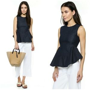 Theory Kalsing Peplum Top